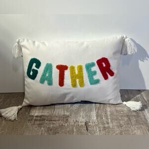 Bullseye’s Playground GATHER pillow by Target